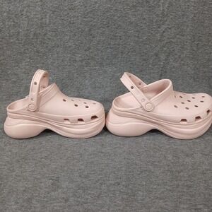 Crocs Classic Bae Clogs, Platform, Pink, 6, New with Tags, Chunky Clogs, Mules